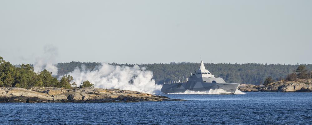 En ”betydande del” av intäkterna bedöms uppstå i sektorer utanför den traditionella försvarsindustrin, såsom teknik, energi och försörjning, bygg och anläggning, logistik samt tillverknings- och serviceföretag. Pressbild.
