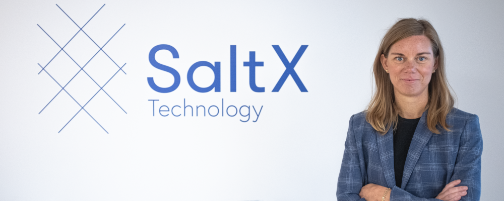 Lina Jorheden, vd för SaltX Technology. Foto: SaltX