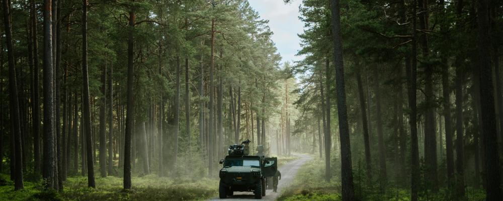 Saabs C-UAS är en modulär och mobil plattform utformad för att ”upptäcka och neutralisera lågflygande små till medelstora drönare”. Foto: Saab