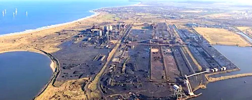 Tidigare föreslagen plats för BP:s skrotade vätgasprojekt H2Teesside i nordöstra England. Foto: BP