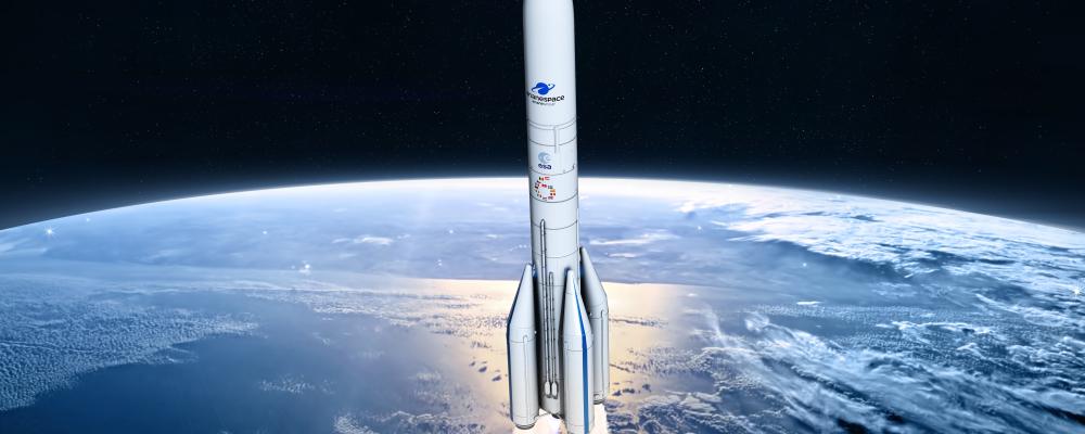 Raketuppskjutningen sker i Kourou i Franska Guyana. Foto: GKN Aerospace