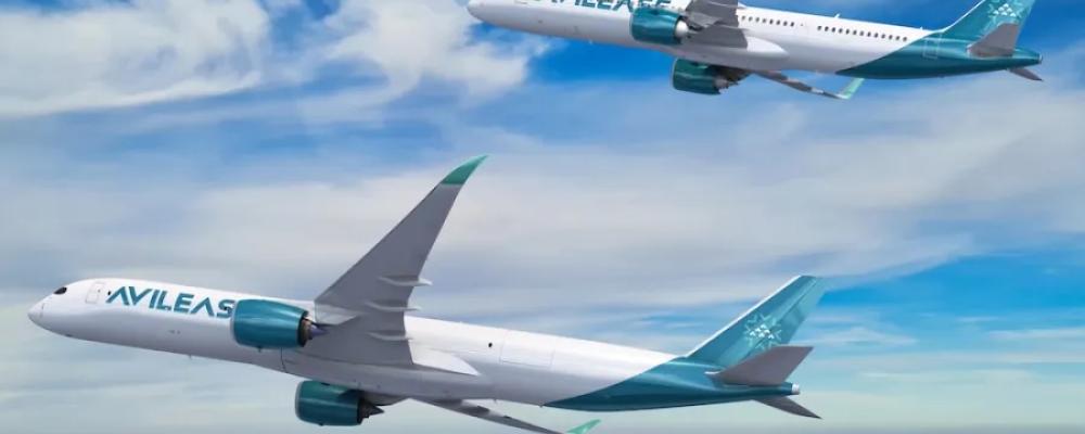 Det saudiska leasingbolaget AviLease har under flygmässan i Paris tecknat avtal för 40 Airbus-flygplan av typ A350F och A321neo med möjlighet för upp till totalt 77 plan. Bild: Airbus
