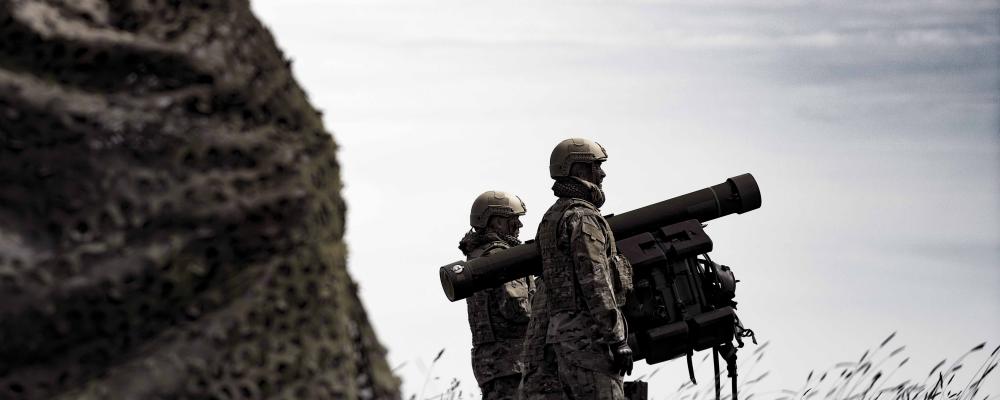 Det mobila korträckviddiga luftvärnssystemet RBS 70 NG. Bild: Saab
