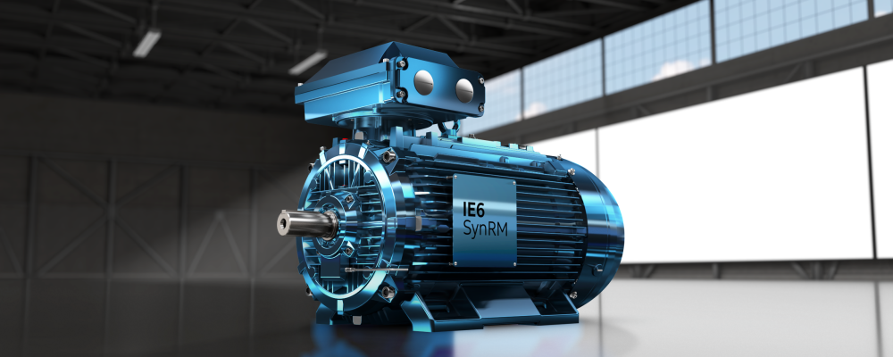 Enligt ABB har IE6 SynRM konstruerats med ”hållbarhet i centrum” och innehåller därför inga permanenta magneter eller sällsynta jordartsmetaller. Foto: ABB