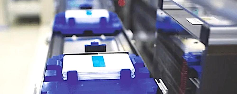 Batteritillverkning i CATL:s fabrik i Kina. Foto: CATL