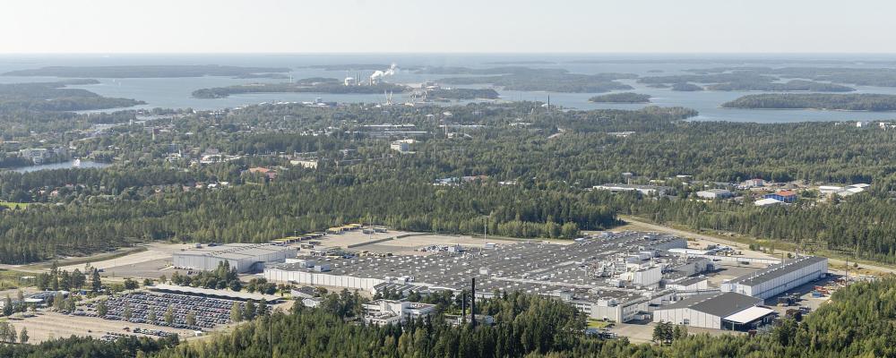 Anläggningen i Nystad, Finland. Foto: Bhlub/Wikimedia Commons