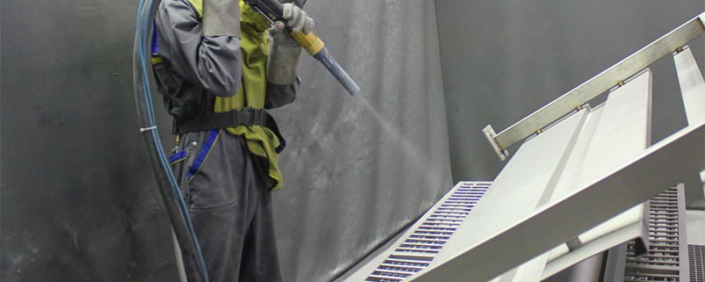 Blästring. Foto: Procoat Group