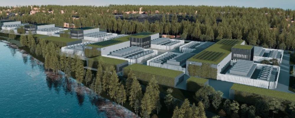 AtNorth planerar att expandera datacentret FIN04 i Finland: Illustration: Datacenter Forum.