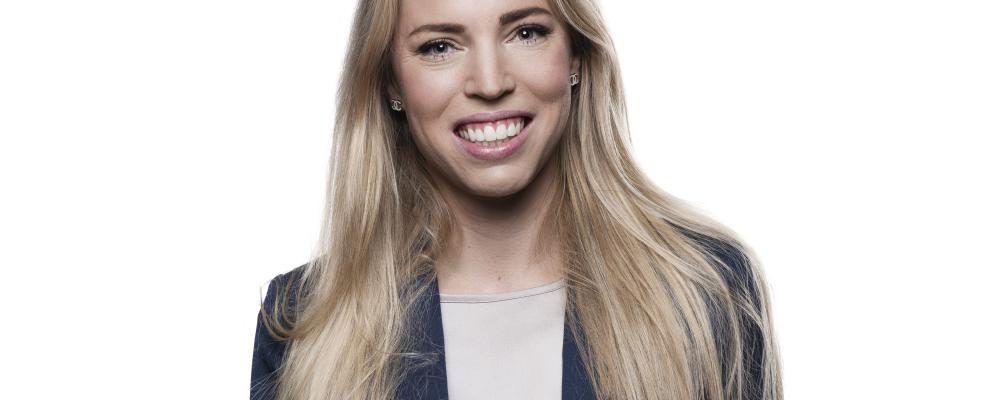 Emelie är för närvarande Head of Investor Relations på Alleima och har tidigare haft liknande roller på Sandvik, Viaplay och MTG. Foto: Husqvarna