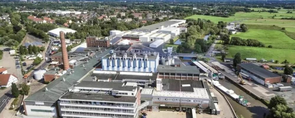 Feldmuehles anläggning i tyska Uetersen stänger efter mer än 120 år av pappersproduktion. Foto: Feldmuehle AG
