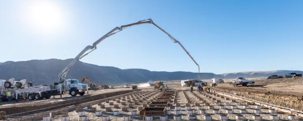 Helion har påbörjat arbetet med sitt första fusionskraftverk i Chelan County i den amerikanska delstaten Washington. Foto: Helion.
