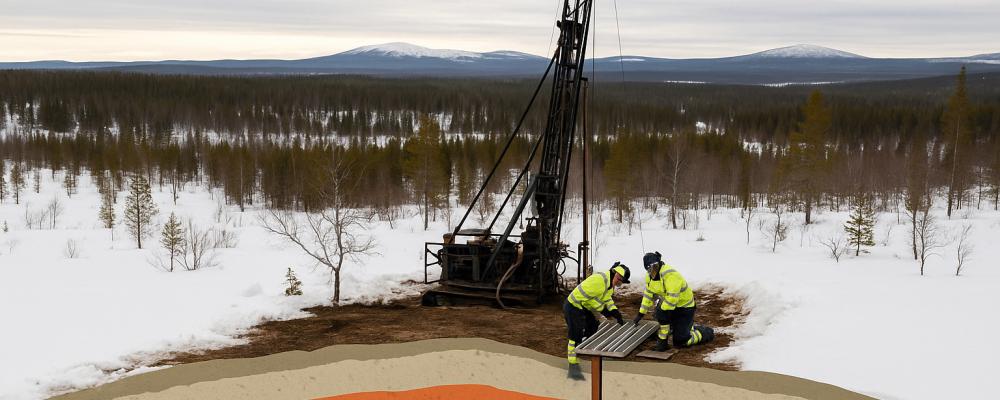 Sokli Oy:s långsiktiga mål är att maximera värdet av finska mineraler och därigenom bidra till gruv- och batteriindustrins utveckling i landet. Illustration: AI-genererad bild. Ej ett fotografi. Upphovsrätt © Conventus