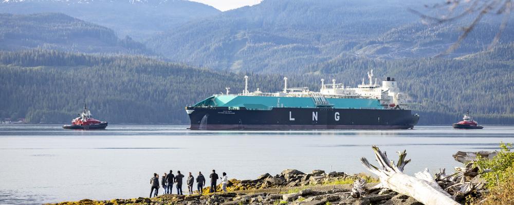 Shell-ledda LNG Canada har skickat den andra lasten flytande naturgas från sin anläggning i Kitimat på Kanadas västkust. Foto: Petronas