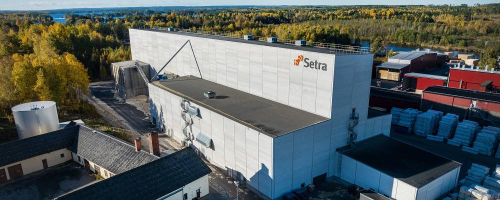 Sågverket i Hasselfors. Foto: Kaspar Hammarling/Setra