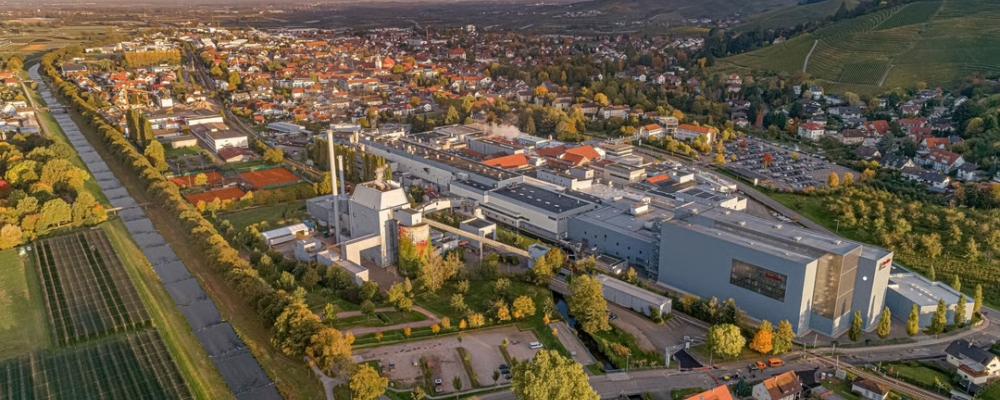 Koehlers huvudfabrik i Oberkirch: Familjeföretaget samarbetar med 20 startups. Foto: Koehler