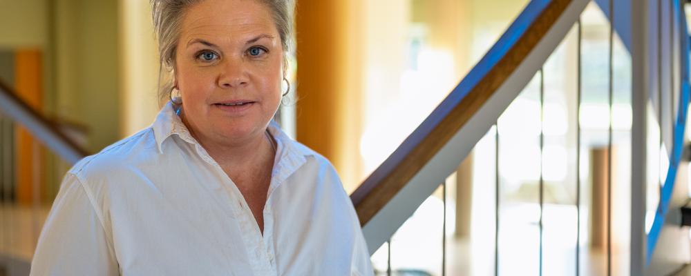 Lotta Lyrå, vd och koncernchef på Södra. Foto: Magnus Källström/Södra