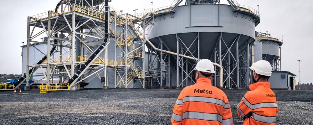Symbolbild som visar Metsos verksamhet och produkter för gruvindustrin. Foto: Metso.