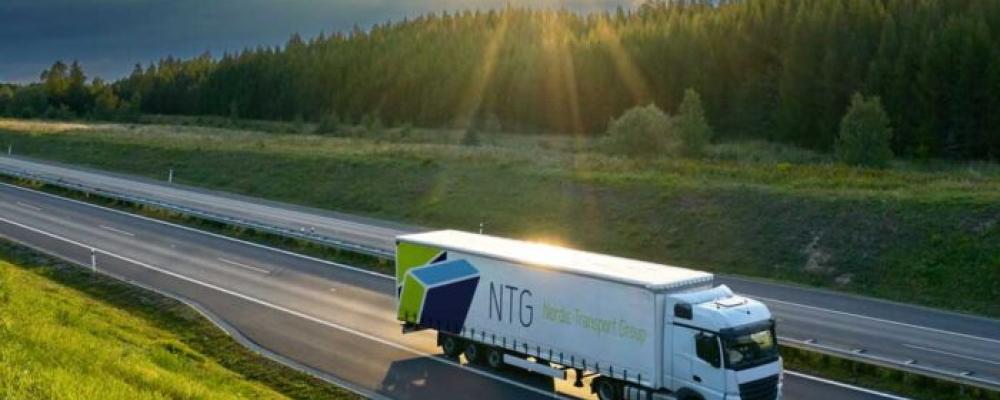 NTG Road & Logistics är ett av de största affärsområdena inom NTG-koncernen och specialiserar sig på vägtransporter i och mellan europeiska länder. Foto: NTG