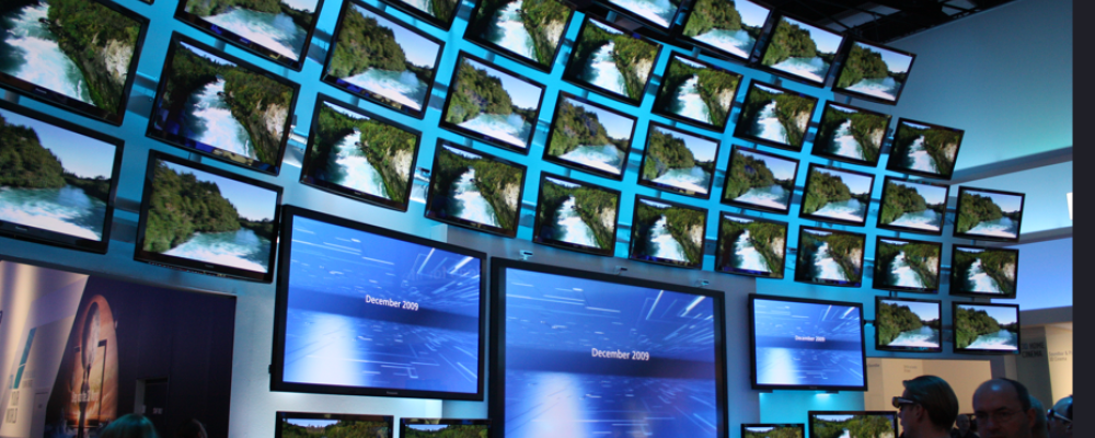 TV-monitorer från Panasonic. Foto: Bin im Garten/Wikimedia Commons