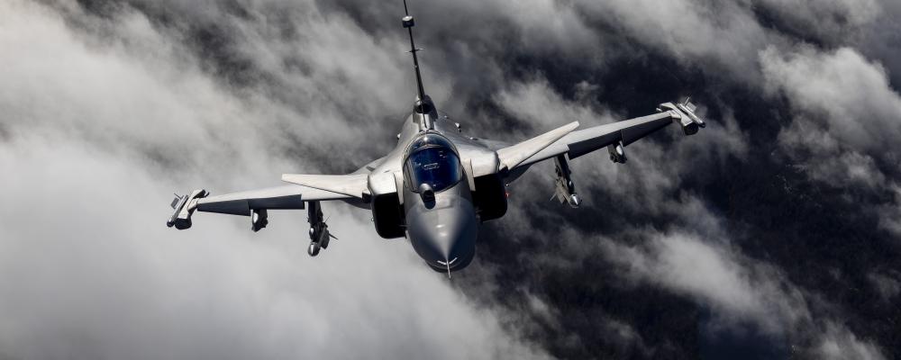 Försäljningen av Jas Gripen till Colombia är en av Sveriges största exportaffärer någonsin. Bild: Saab