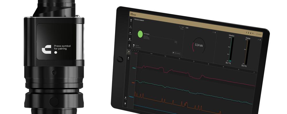 Sandvik CoroTurnPlus med läsplatta. Foto: Sandvik Coromant