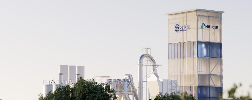Första steget kommer att vara att utveckla ”världens första fullt elektriska pilotanläggning” för utsläppsfri cementproduktion. Bild: Salt X