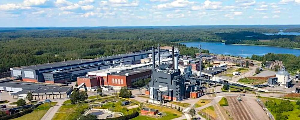Foto: Sappi, Gerknäs pappersfabrik.