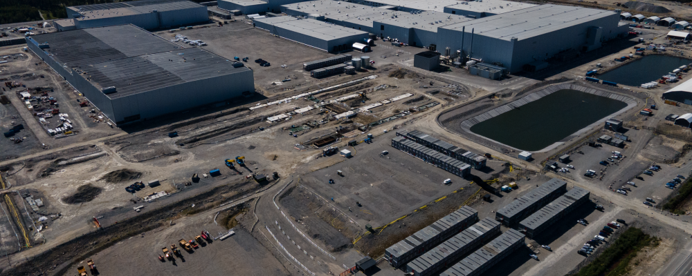Northvolt 1 i Skellefteå. Foto: Spisen/Wikimedia Commons