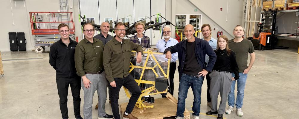"Med stöd från Vinnova och Avancerad Digitalisering kan vi nu accelerera utvecklingen av AI-drivet designstöd, vilket stärker vår konkurrenskraft.", Jonas Nyvang, VD Stilfold.  Foto: Stilfold