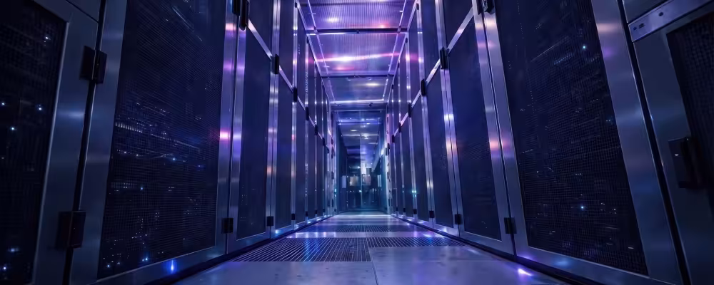 Serverhall. Foto: Telia