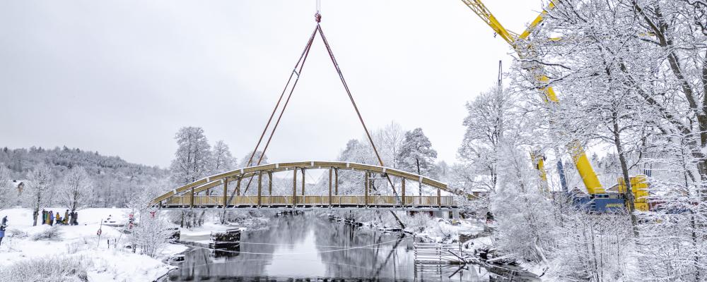 Träbron i Uddebo Foto: Per Pixel Petersson​