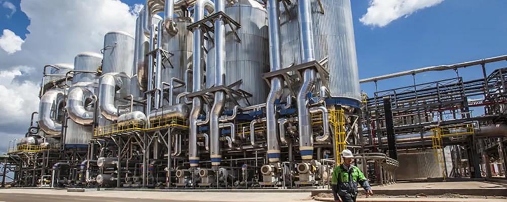 Detta är Valmets indunstnings- och kondensathanteringsanläggningar, som levereras till massa- och pappersbruk över hela världen. Foto: Valmet