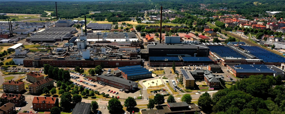 Volvos motorfabrik i Skövde. Foto: Volvo