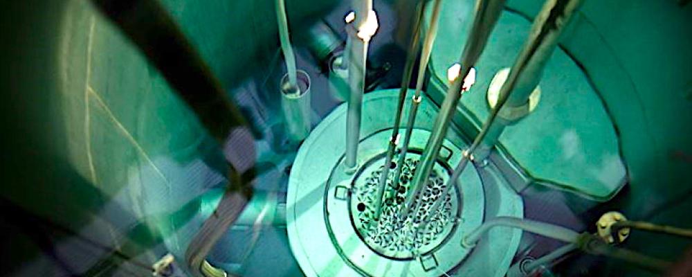 Forskningsreaktorn FiR1 i Otnäs i Esbo var Finlands första kärnreaktor och togs i drift 1962. Foto: Fortum.