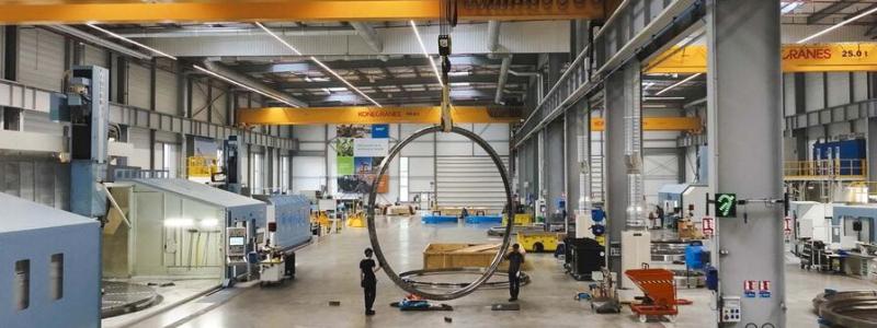SKF har investerat 34 miljoner euro i fabriken som ligger strax norr om staden Tours. Här tillverkar SKF sedan tidigare 60 miljoner kullager om året. Foto: SKF
