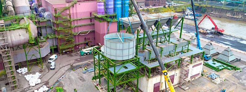 Duisburg - Tysklands största ståltillverkare, Thyssenkrupp Steel, kommer att kraftigt minska produktionskapaciteten i Duisburg. Foto; Thyssenkrupp Steel