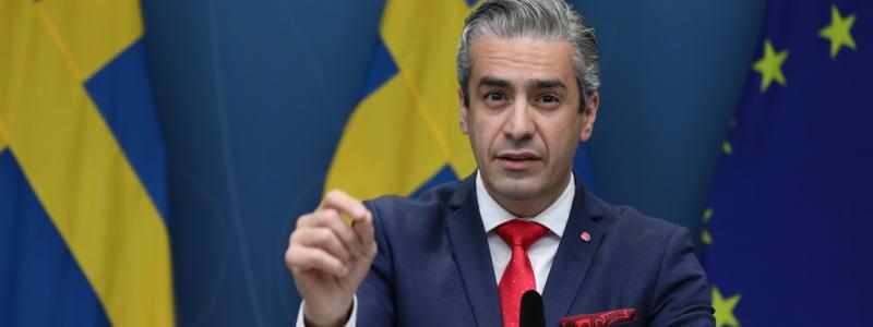 Ali Lorestani/TT: Energiminister Khashayar Farmanbar. Arkivbild.