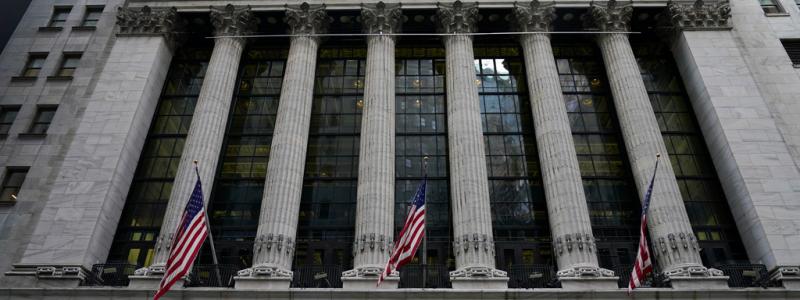 Seth Wenig/AP/TT: Wall Street avslutade torsdagens handelsdag på plus. Arkivbild.