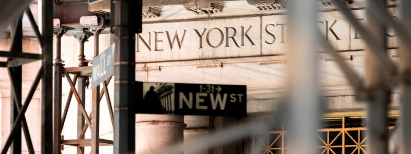 Julia Nikhinson/AP/TT: Wall Street hade likt börserna i Europa en tung start på veckan. Arkivbild.