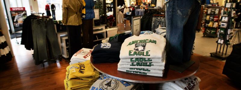Gene J. Puskar/AP/TT: En American Eagles Outfitters-butik i Homestead i Pennsylvania. Arkivbild.