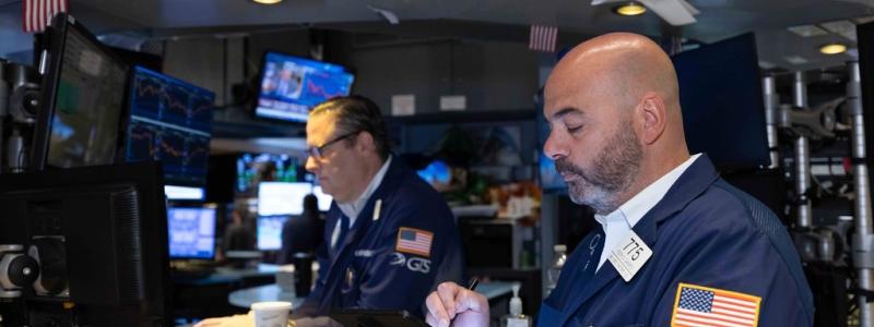 Courtney Crow/AP/TT: Handlarna på Wall Street tog inte tillfället i akt att köpa dippen. Arkivbild.