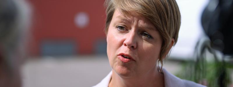 Johan Nilsson/TT: Malmös finanskommunalråd Katrin Stjernfeldt Jammeh (S). Arkivbild.