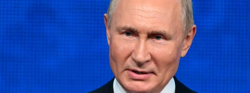 Grigory Sysoev Sputnik/AP/TT: Rysslands president Vladimir Putin.