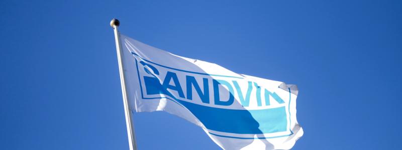 Johanna Norin/TT: Sandvik flaggar för engångskostnader i det tredje kvartalet. Arkivbild.