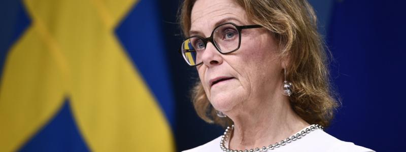 Tim Aro/TT: Svenska kraftnät, med generaldirektören Lotta Medelius-Bredhe, vill inte redan nu lova mer elstöd för vintermånaderna eller 2023. Arkivbild.