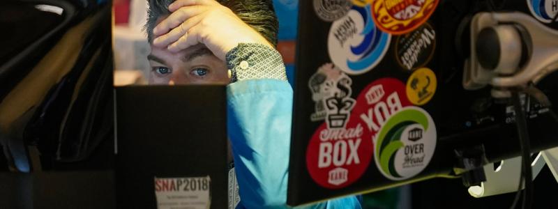 Seth Wenig/AP/TT: Börsgolvet på Wall Street. Bild från förra veckan.