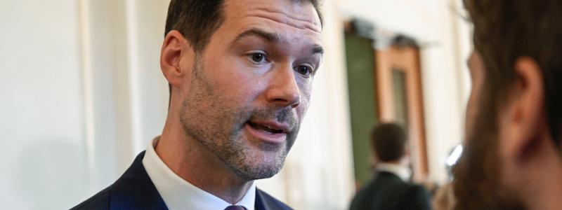 Fredrik Sandberg/TT: Bistånds- och utrikeshandelsminister Johan Forssell (M). Arkivbild.