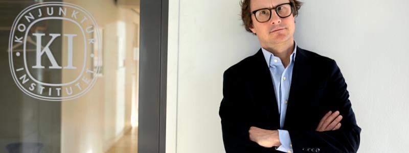 Janerik Henriksson/TT: Albin Kainelainen, generaldirektör Konjunkturinstitutet. Arkivbild.