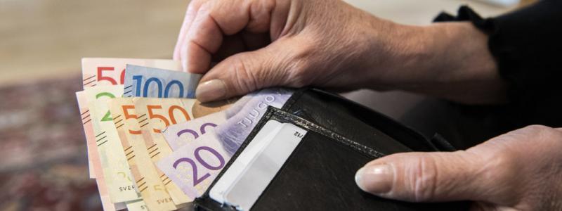 Henrik Montgomery/TT: Lönen täcker inte inflationen. Arkivbild.