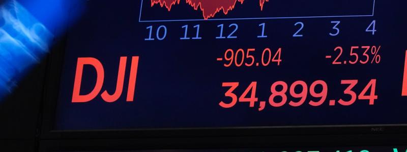 Richard Drew/AP-TT: Ledande index backade mellan 2,8 och 4,0 procent under den gångna veckan. Arkivbild.